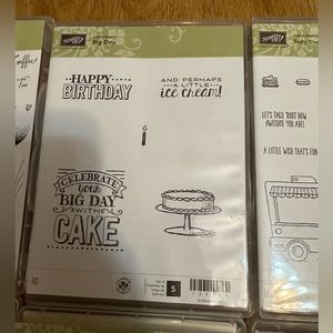 Big Day Stampin Up Set